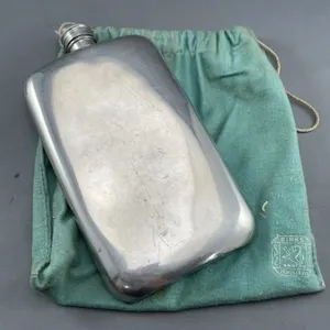 12 oz Prohibition Whisky Flask