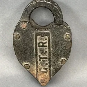 Antique Grand Trunk Railway Switchman Lock