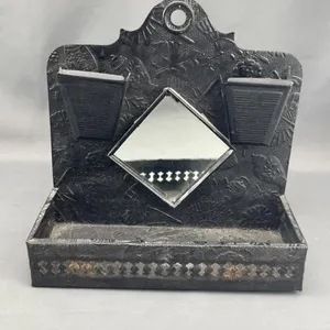 C1910 Tin Wall Mount Match Holder