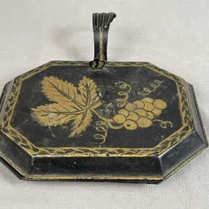 C1930 Tin Toleware Crumb Pan