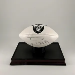 Autographed Dominic Rhodes Football