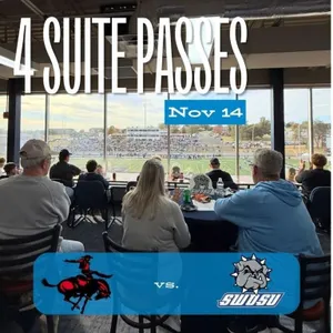 4 SWOSU Football Suite Seats v. NWOSU