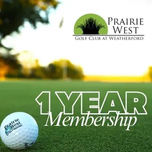1 Year Golf Membership at Prairie West Golf Club