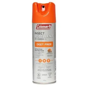 New (142g x2) 2pk Coleman IR ICARIDIN 20% Aerosol