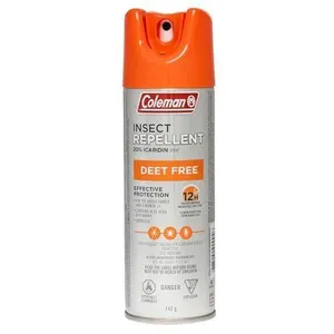 New (142g x2) 2pk Coleman IR ICARIDIN 20% Aerosol