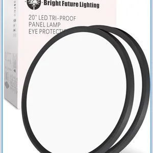 NEW $87 (20")2pc Flush Mount Ceiling Light Fixture
