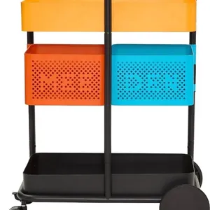NEW $140 3 Tier Rolling Utility Cart