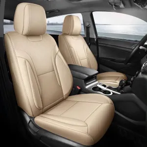 NEW $244 Beige Car Seat Covers Full Set