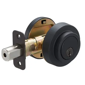 Amazon Basics Contemporary Round Deadbolt Door...