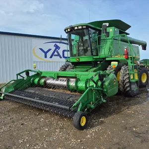2006 JOHN DEERE 9860 STS COMBINE W/ JOHN DEERE 615P HEADER