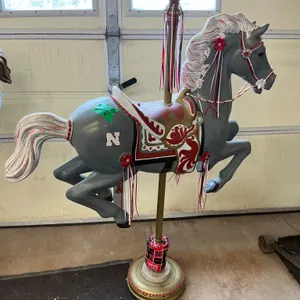 Painted Carousel Horse Decor