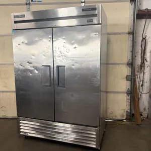 True T49FHC Two-Door Reach-In Freezer with Casters