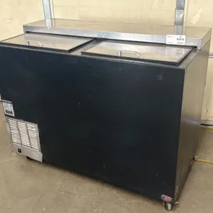 Perlick FR48 Back Bar Glass Froster / Freezer with Casters
