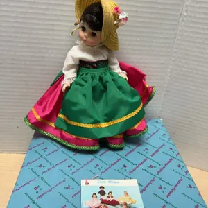 Madame Alexander Italy #593 Doll with Original Box, Tag, and Booklet by Alexander Doll Company N.Y.