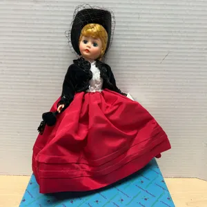 Madame Alexander Portraittes 7114 Lily Doll with Original Box Tagged Made in USA 8-Inch Blonde Blue
