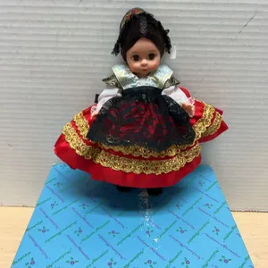 Madame Alexander Sicily 513 Doll in Traditional Italian Costume With Original Box, 8 Inch, Made in U