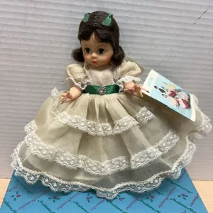 Madame Alexander Scarlett 426 Doll With Tag, Original Box, Little Women Collection, 8 Inches Tall, B
