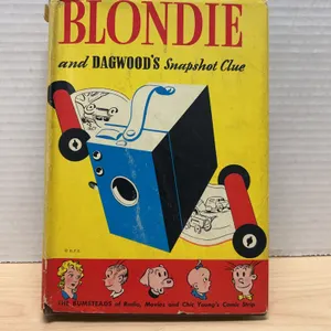Blondie and Dagwood’s Snapshot Clue, 1943 Whitman Authorized Edition, Based on Chic Young Comic Stri