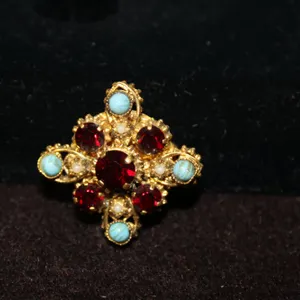 Austrian Rhinestone Brooch