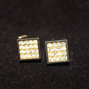 William de Lillo Rhinestone Earrings