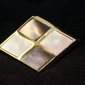 William de Lillo Mother Of Pearl Brooch