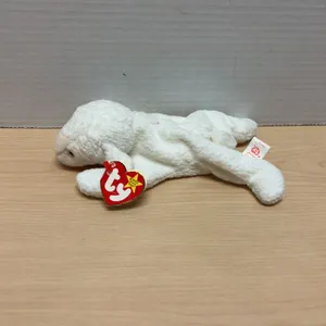 Ty Beanie Babies Collection Fleece the Lamb Plush, 1996 Tag, Handmade in China, Original with Swing
