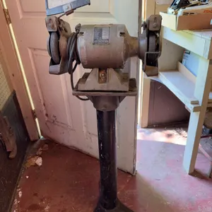 Chicago Power Tool Model 9650 Pedestal Bench Grinder