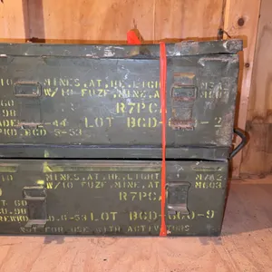 US Military M7A2 Anti Tank Mine Storage Boxes
