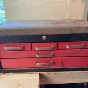 Master Mechanic Five Drawer Portable Metal Tool Chest