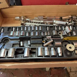 Stanley Ratchet and Assorted Socket Tool Lot