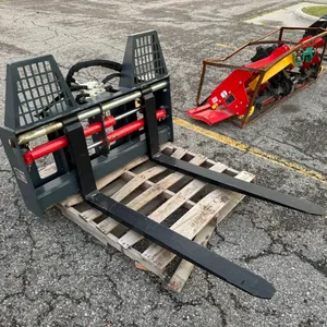 New Handy HF2T 48" hyd pallet forks w/ skid steer quick attach-Sales Tax