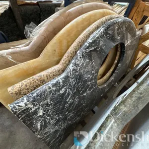 PRE-FABRICATED MARBLE AND GRANITE BATH VANITY TOP