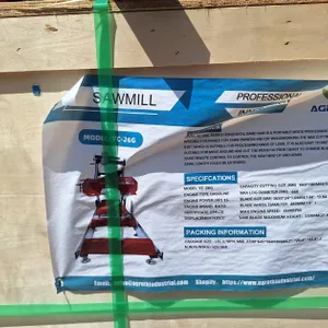 2026 AGT Portable Sawmill, Model YC-26G, Unused
