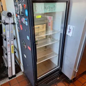 True Glass Door Cooler, Model GDM-12, 24"x23"x63"