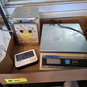 Digital Scale, Analog Scale, Kitchen Timer