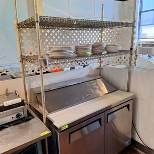 Wire 2 Tier Shelf, 53"x24"x84"