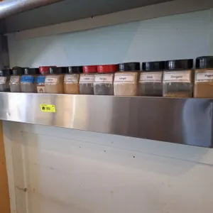 SS Wall Spice Rack, 36"