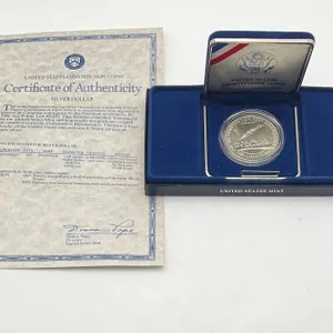 1987 US Constitution Silver Commemorative Coin