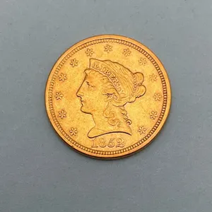 1852 Gold $2.50 Liberty