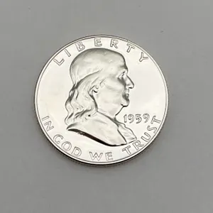 1959 Proof Franklin Silver 50c