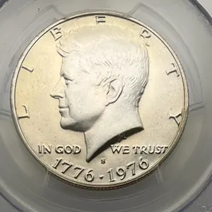 1976-S Silver Kennedy Half Dollar, PCGS MS66