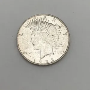 1922-D US Peace Silver Dollar. Denver Mint