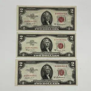 Two 1953 $2 Legal Tender Notes
