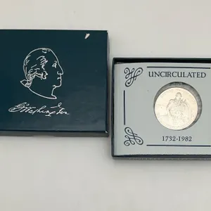 1982 George Washington Uncirculated Silver Half Dollar