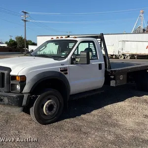 2008 Ford F450 flatbed truck