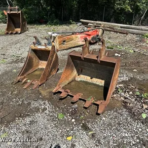(2) excavator buckets