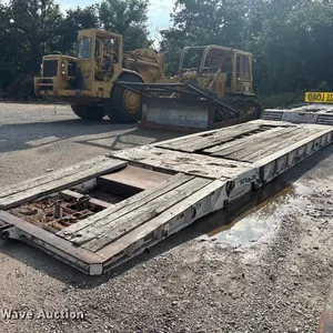 1979 Load king 353DF lowboy equipment trailer