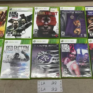 Lot of 10 Xbox 360 Games Including Army of Two, Homefront, Saints Row IV, Red Faction and More