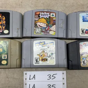 6 Nintendo 64 Games: Conker's Bad Fur Day, Rugrats Scavenger Hunt, Bug's Life, and More