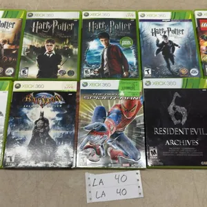 Xbox 360 Games Including Harry Potter, Batman Arkham, Spider-Man, Resident Evil 6 and More